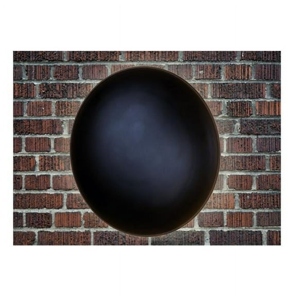 Meyda 141129 18 in. Dia Wall Sconce, Black