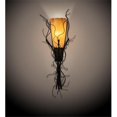 thumbnail image 1 of Meyda 145676 18 in. Rama Wall Sconce, Blackwash, 1 of 5