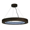 thumbnail image 1 of Meyda 145990 32 in. Hickory Treasures LED Pendant, Armoire Hickory, 1 of 5