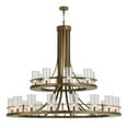 thumbnail image 1 of Meyda 146669 60 in. Arion 24 Light Two Tier Pendant, 1 of 5