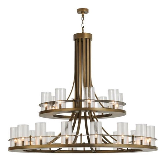 Meyda 146669 60 in. Arion 24 Light Two Tier Pendant
