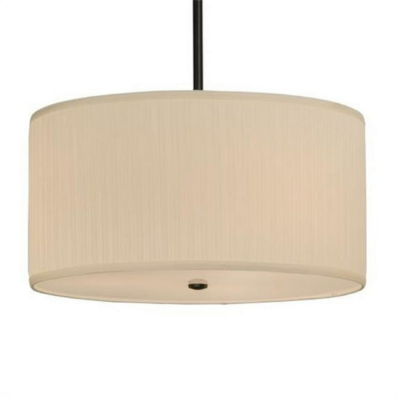 Meyda 147915 24 in. W Cilindro Text, Solar Black