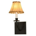 thumbnail image 1 of Meyda 149713 6 in. Laredo Wall Sconce, Dark Roast, 1 of 4
