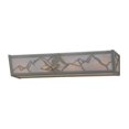 thumbnail image 1 of Meyda 150132 24 in. Alpine Vanity Light, Nickel & Cai, 1 of 5