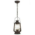 thumbnail image 1 of Meyda 151907 7 in. Miners Lantern Mini Pendant, Distressed Rust, 1 of 7