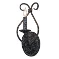 thumbnail image 1 of Meyda 153437 6 in. Olivia Wall Sconce, Graphite Pewter, 1 of 7