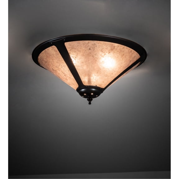 Meyda 238451 17 in. Wide Sutter Flushmount Ceiling Fixture