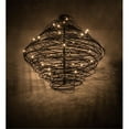 thumbnail image 1 of Meyda 173834 79 in. Cyclone 36 Light Chandelier, Black & Silver Overspray, 1 of 7