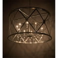 thumbnail image 1 of Meyda 178338 54 in. Penelope 10 Light Pendant, Extreme Chrome & Clear Acrylic, 1 of 5