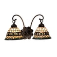 thumbnail image 1 of Meyda 18"W Tiffany Roman 2 LT Wall Sconce, 1 of 2