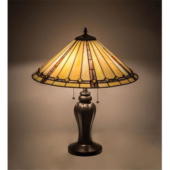 Meyda 184912 24 in. Belvidere Table Lamp