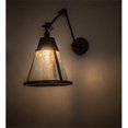 thumbnail image 1 of Meyda 187296 12 in. Kensington Adjustable Wall Sconce - Craftsman Brown, 1 of 1