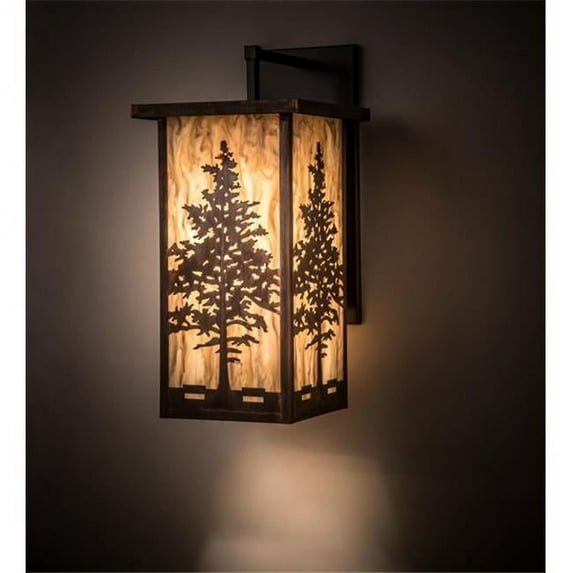 Meyda 190095 14 in. Tamarack Wall Sconce - Vintage Copper