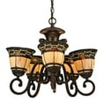thumbnail image 1 of Meyda 20-inch Ilona 5 Arm Chandelier - 20, 1 of 2