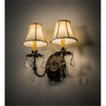 thumbnail image 1 of Meyda 214991 14 in. Chantilly 2 Light Wall Sconce - Cortez Gold, 1 of 5