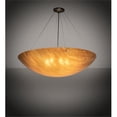 thumbnail image 1 of Meyda 216810 48 in. Cypola Inverted Pendant - Brushed Nickel, 1 of 5