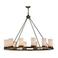 thumbnail image 1 of Meyda 220081 48 in. Loxley 12 Light Chandelier - Antique Copper, 1 of 2