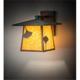 thumbnail image 1 of Meyda 220109 12 in. Wide Ginkgo Straight Arm Wall Sconce, 1 of 2