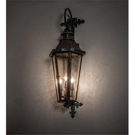 Meyda 220248 11 in. Wide Millesime Lantern Wall Sconce