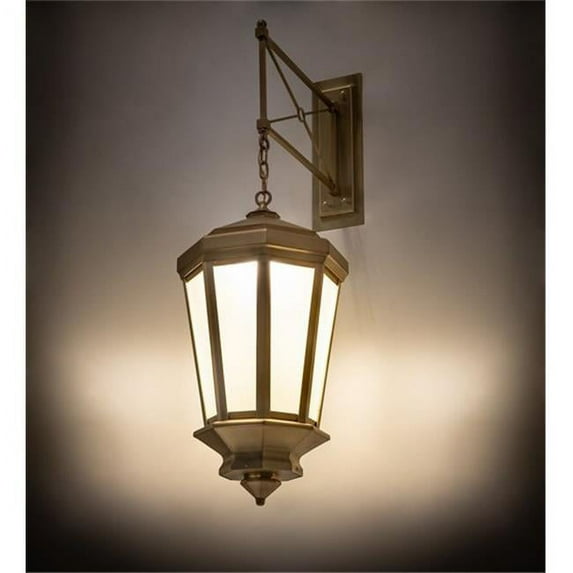 Meyda 220848 16 in. Wide Wesleyan Hanging Wall Sconce