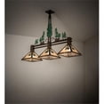 thumbnail image 1 of Meyda 229400 45 in. Long Winter Pine Tall Pines 3 Light Island Ceiling Pendant Fixtures, 1 of 7