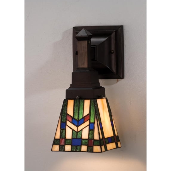 Meyda 5"W Prairie Wheat Wall Sconce