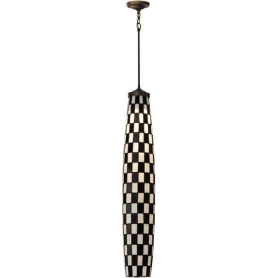 Meyda 6.5"w Checkers Pendant - 26983