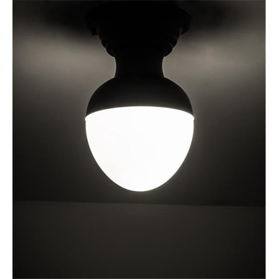 Meyda 8.5 in. Huevo Flushmount - 0-10V Dimming Led