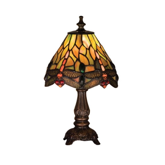 11.5 Inch H Hanginghead Dragonfly Mini Lamp Table Lamps