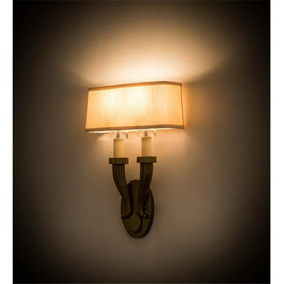 Meyda Lighting 12"W Bancroft 2 LT Wall Sconce 169041
