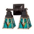 thumbnail image 1 of 12"W Valencia Mission 2 LT Wall Sconce, 1 of 2