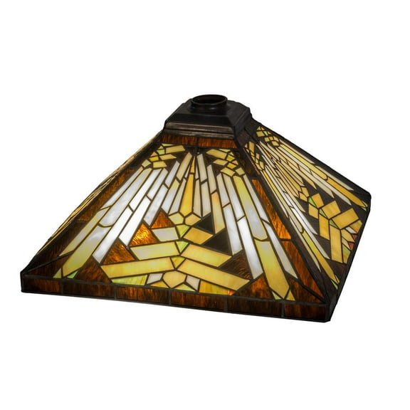 Meyda Lighting 14" Square Nuevo Mission Shade