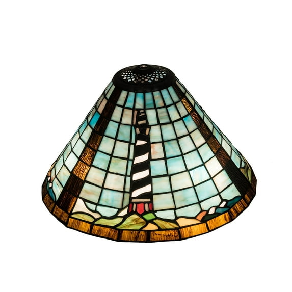 Meyda Lighting 14"W Lighthouse Cone Shade - 14 Wide