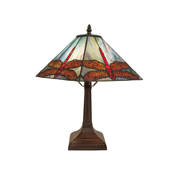 Meyda Lighting 15.5"High Prairie Dragonfly Accent Lamp