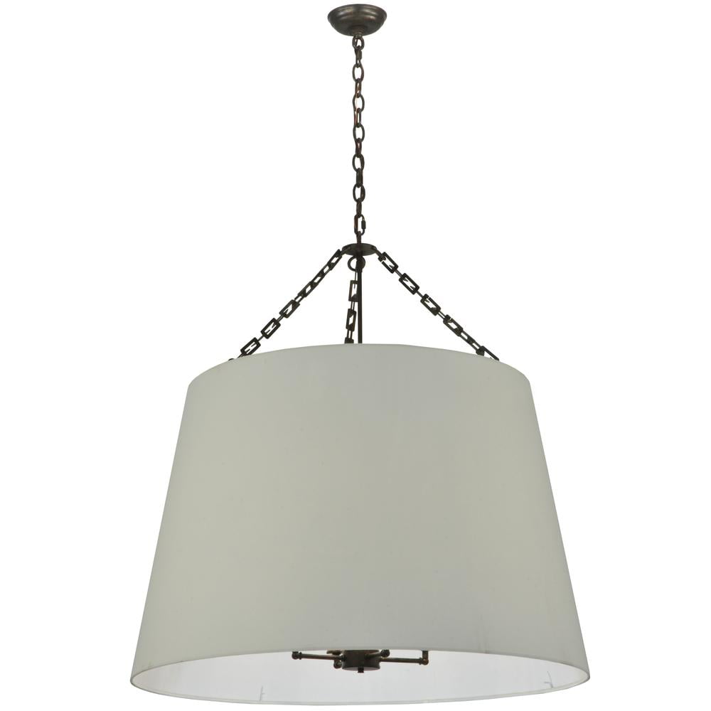 Emerald Sapphire Garnet 16" Tiffany Fishscale 3-Light Flush Mount