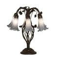 thumbnail image 1 of Meyda Lighting 19" High Gray Tiffany Pond Lily 6 Light Table Lamp, 1 of 2
