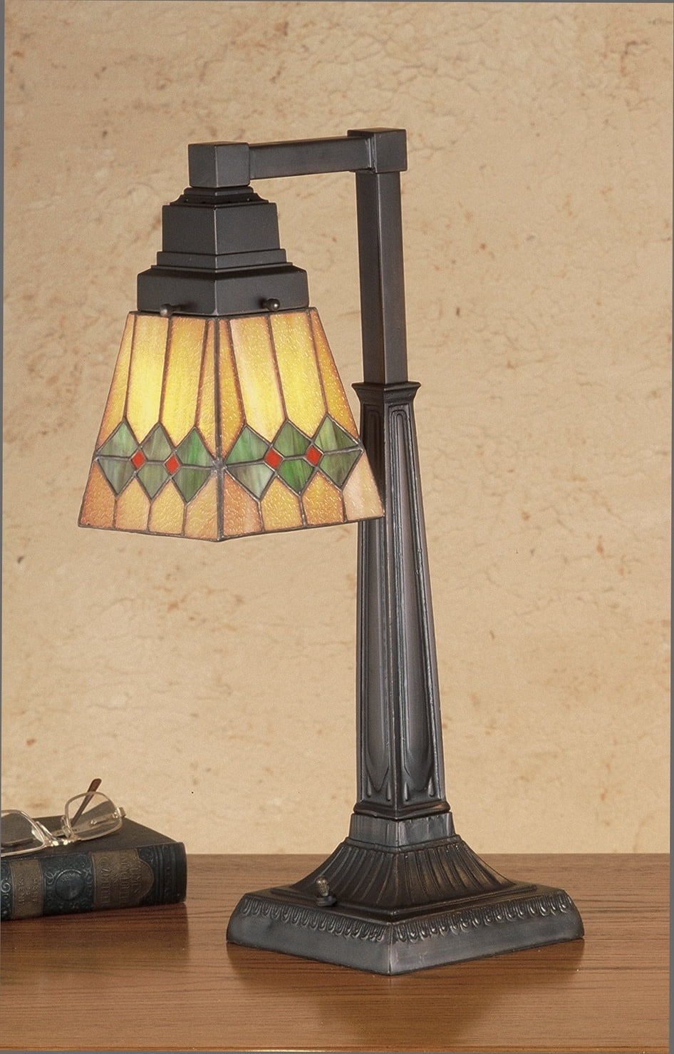 20"H Martini Mission Desk Lamp