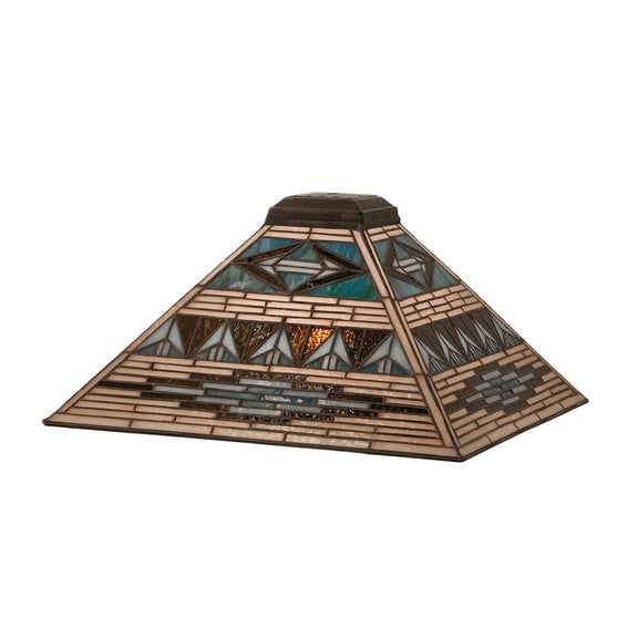 Meyda Lighting 20" Square Valencia Mission Shade