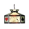 thumbnail image 1 of Meyda Tiffany 82015 Mahogany Bronze Poker Stained Glass / Tiffany, 1 of 2