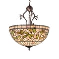 thumbnail image 1 of Meyda Tiffany 17530 Tiffany Turning Leaf 3 Light 20" Wide Pendant - MultiColor, 1 of 2