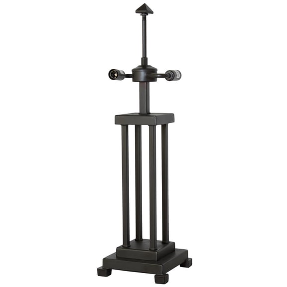 Meyda Lighting 24" High Column Mission 2 Light Table Base