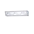 thumbnail image 1 of Meyda Lighting 24'W Deco Vanity Light, Nickel/Ca - 15516, 1 of 7