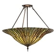 thumbnail image 1 of Meyda Tiffany 149761 Tiffany Lotus Leaf Semi-Flush Mount, 24" Width, 1 of 5