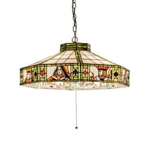 Meyda Lighting 24" Wide Poker Face Pendant