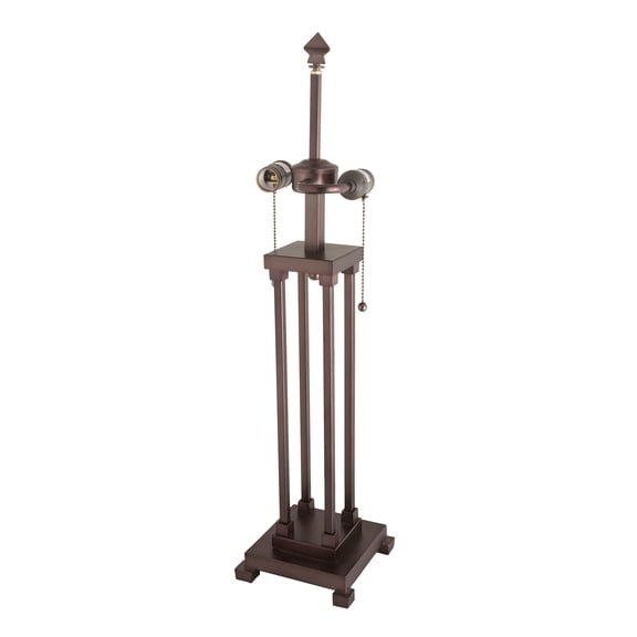 Meyda Lighting 28" High Mission Column Table Base - 9.25 Wide