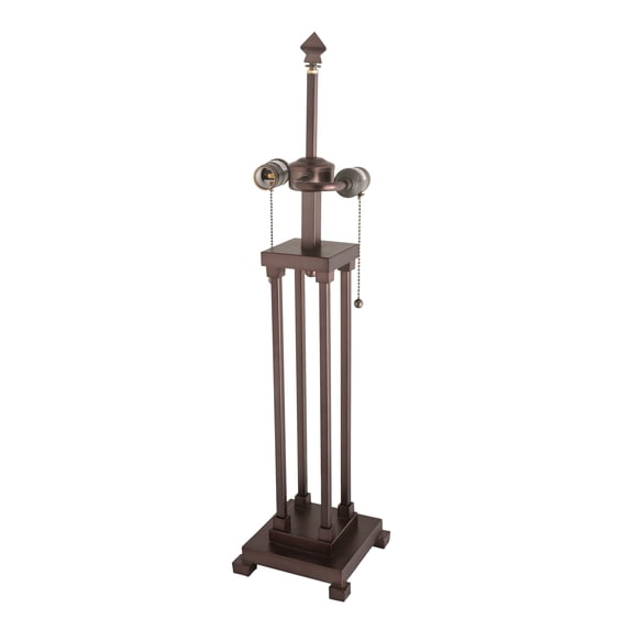 Meyda Lighting 28" High Mission Column Table Base - 9.25 Wide
