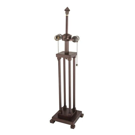 Meyda Lighting 28" High Mission Column Table Base - 9.25 Wide
