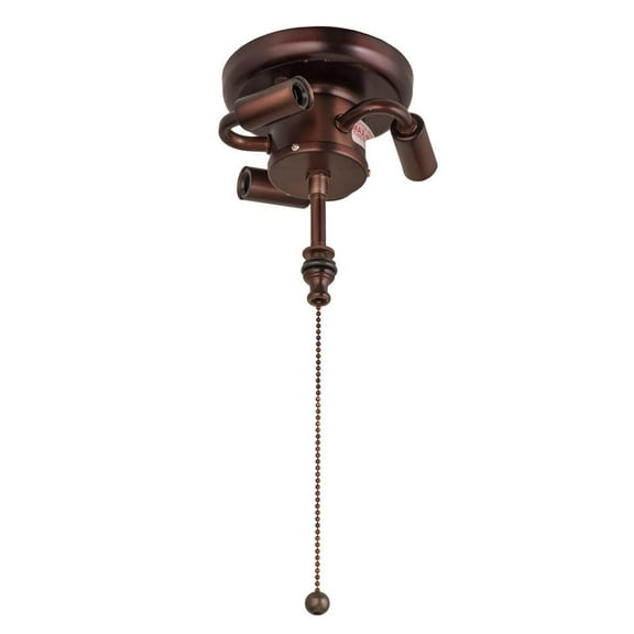 Meyda Lighting 3 LT PULL CHN FLUSH CLSTR