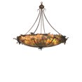 thumbnail image 1 of Meyda Lighting 42'W Greenbriar Oak Inverted Pendant, Xag 59Rwg - 37514, 1 of 1