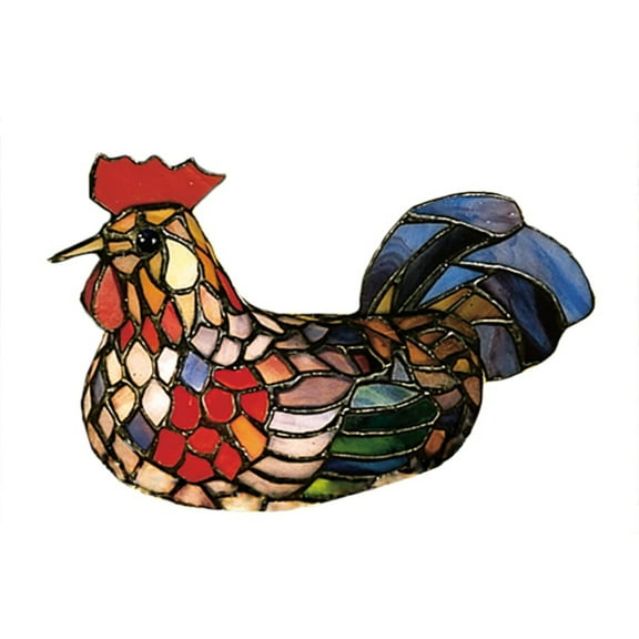 6.5" High Rooster Accent Lamp